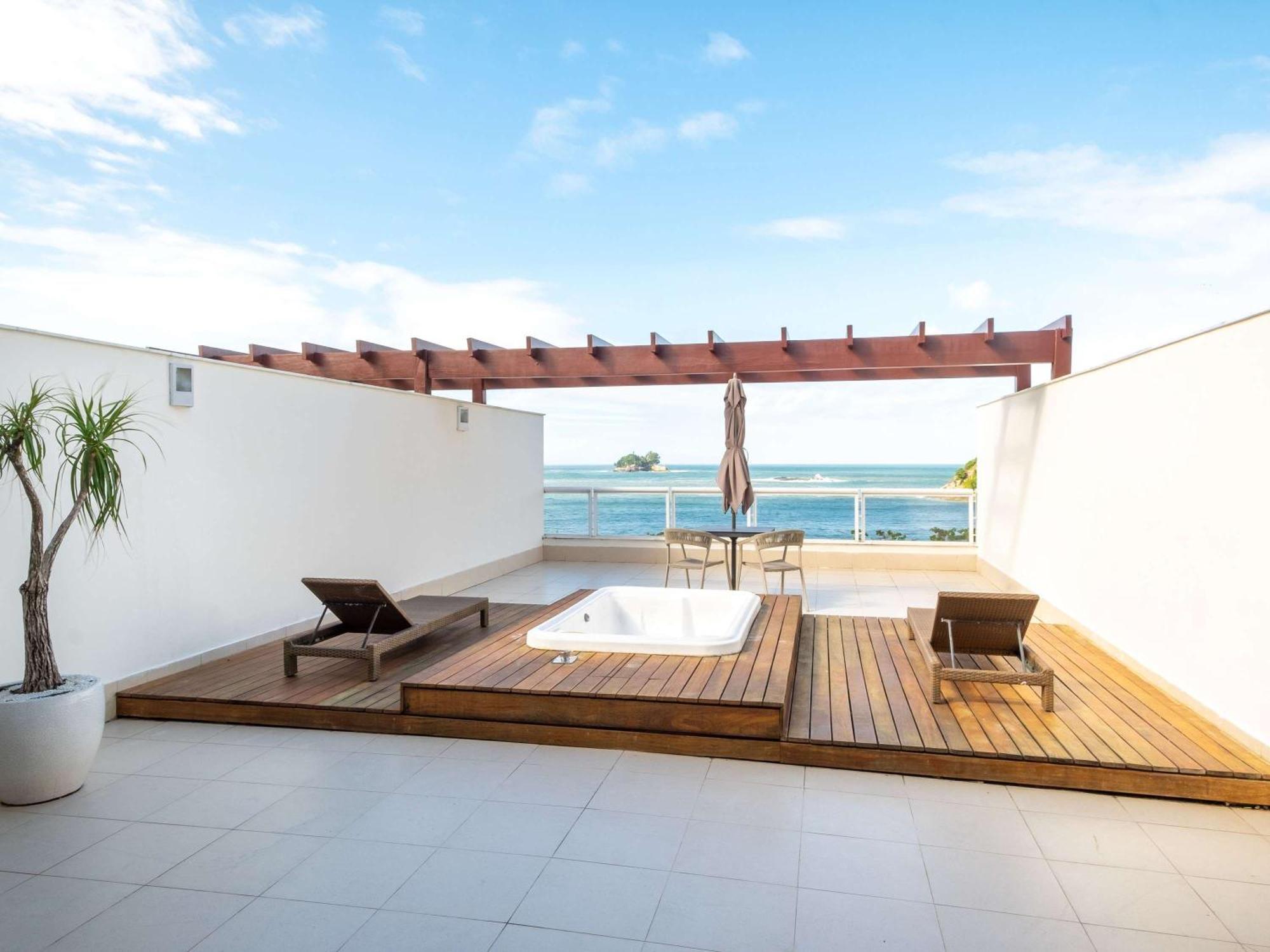 Hotel Jequitimar Guaruja Resort & Spa By Accor - Ex Sofitel Экстерьер фото